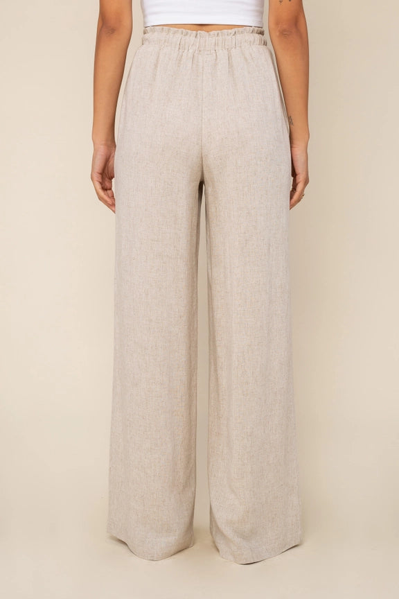 Cove Linen Pant | Wide Leg Full Length