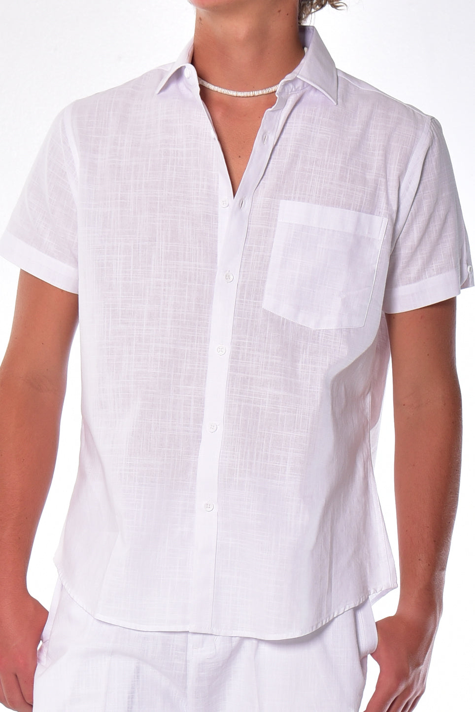 Bohio Men Cotton Gauze Shirt - Long Sleeve - MCS01
