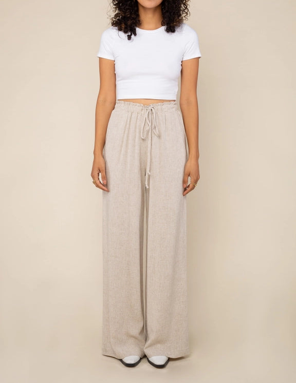 Cove Linen Pant | Wide Leg Full Length