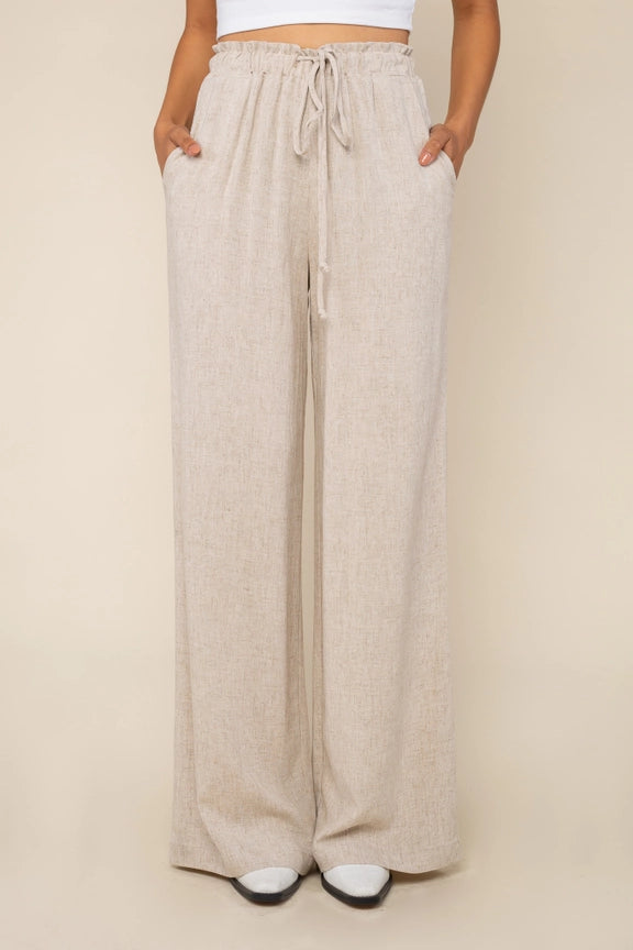 Cove Linen Pant | Wide Leg Full Length